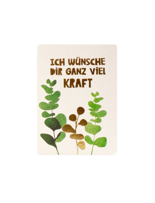 Postkarte "Ganz viel Kraft"