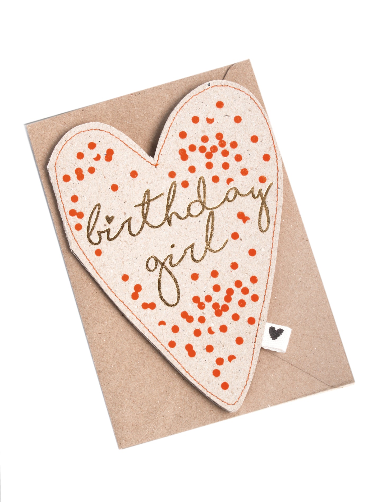 Herzkarte Birthday Girl