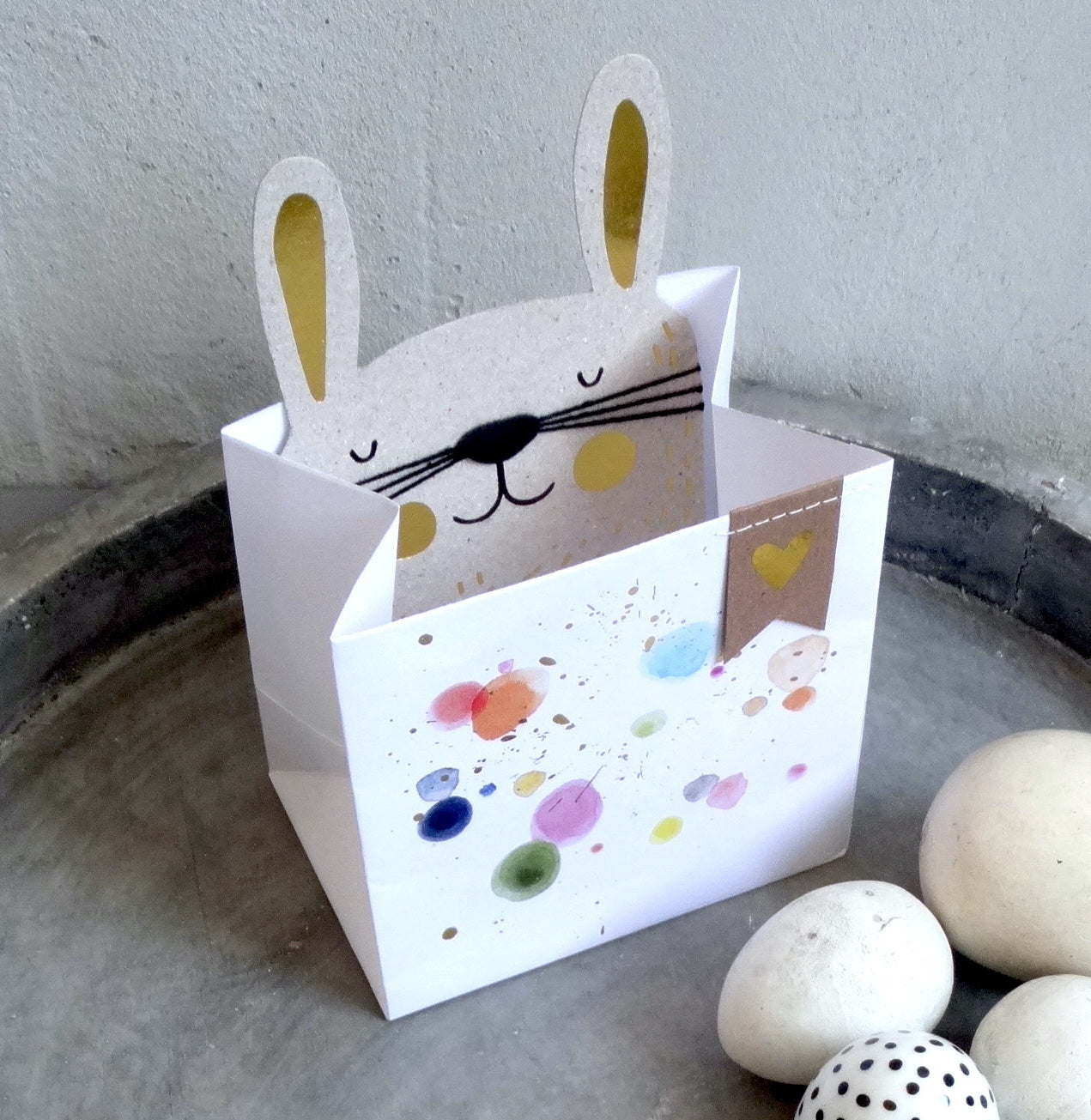 Eiertüten "Bunte Kleckse"