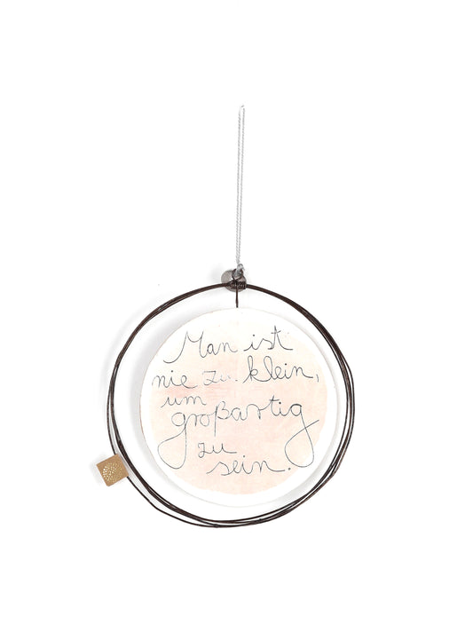 Zauberornamente. Man ist nie zu klein..