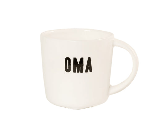 Familientassen. Oma