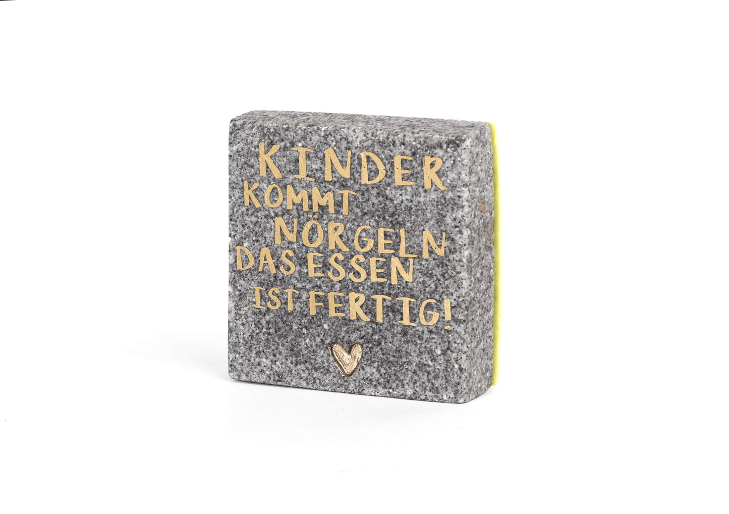 Minifliesen. Kinder kommt nörgeln, das Essen ist fertig