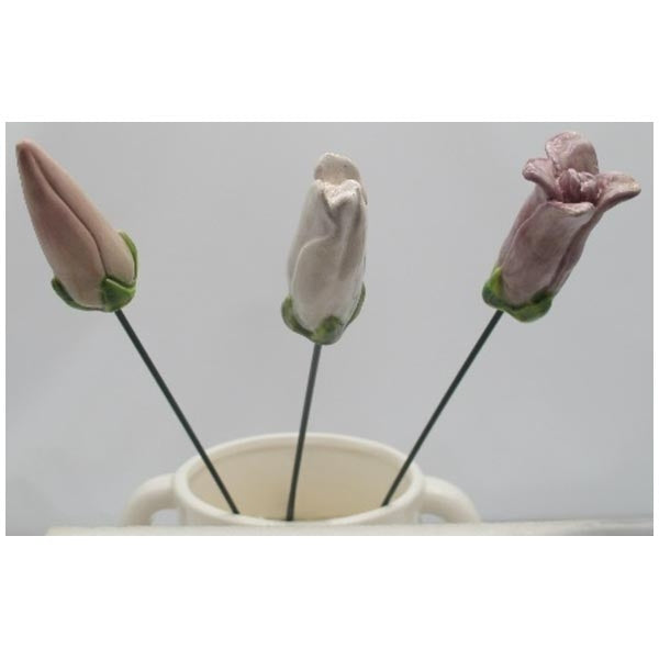Tulpe, Blumenstecker aus Stoneware