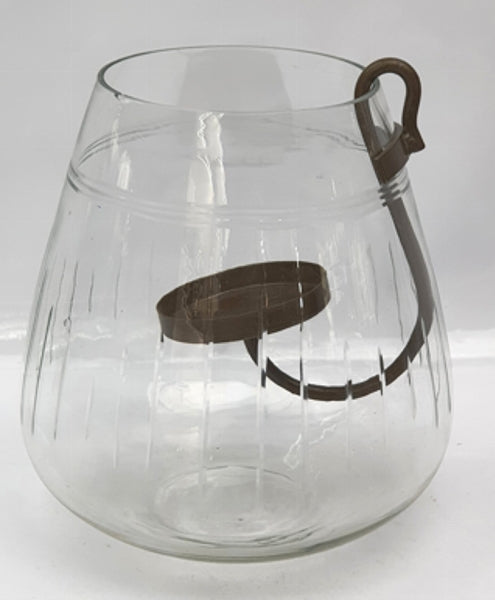 Windlicht mit Kerzenhalter Verre