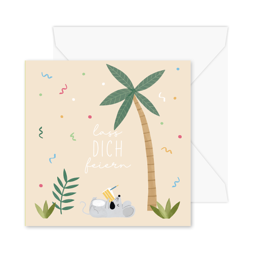 "Lass dich feiern" Pretty PopUp Cards