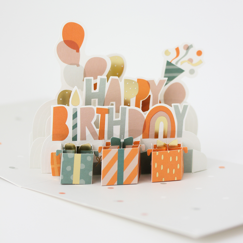 "Happy Birthday" Pretty PopUp Cards