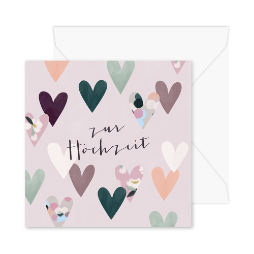 "Zur Hochzeit" Pretty PopUp Cards