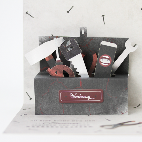 "Du bist nicht nur der Hammer..." Pretty PopUp Cards