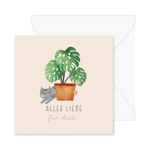 "Alles Liebe für dich" Pretty PopUp Cards