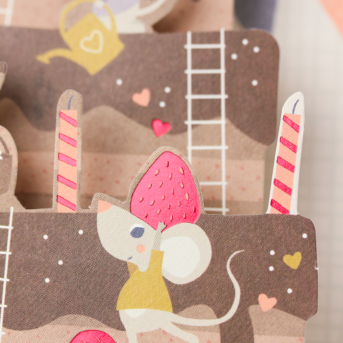 "Alle liebe Wünsche" Pretty PopUp Cards