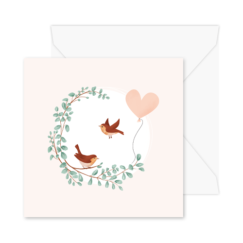 "Alles Liebe zur Hochzeit" Pretty PopUp Cards