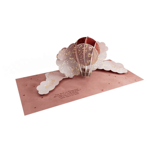 "Alles Liebe zur Hochzeit" Pretty PopUp Cards