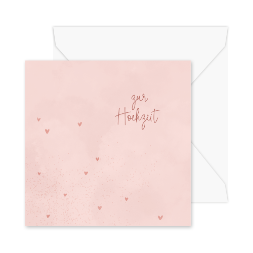 "Alles Liebe zur Hochzeit" Pretty PopUp Cards