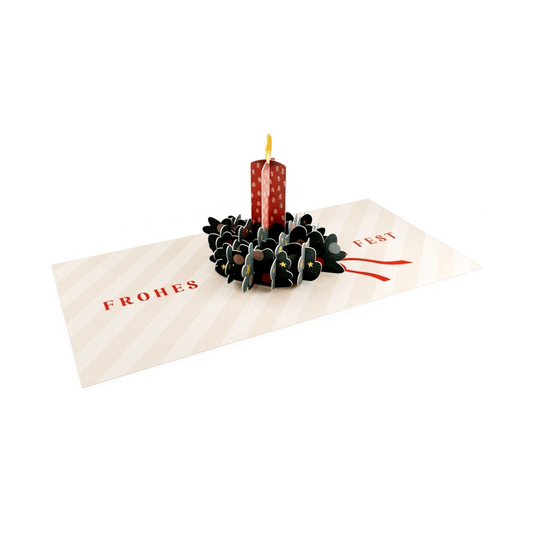 "Frohes Fest" Pretty PopUp Cards