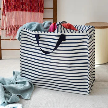 Recycelte Einkaufstasche XXL Nautical Stripes