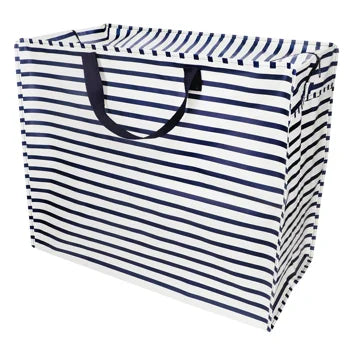 Recycelte Einkaufstasche XXL Nautical Stripes