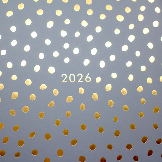 Kalender 2026 Terminplaner A5 Premium Dunkelgrau