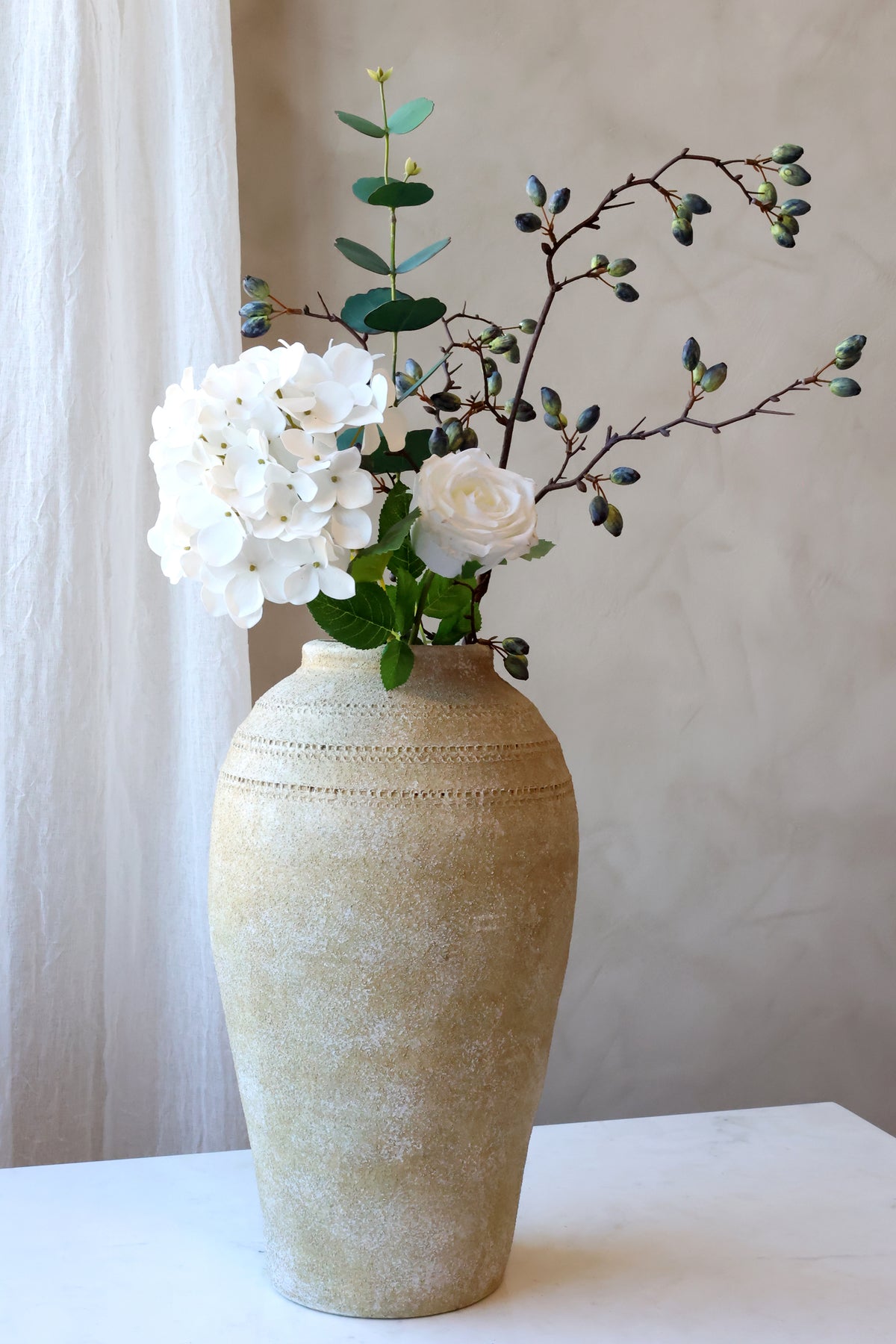 Kunstpflanze Eukalyptus Silk Touch grün