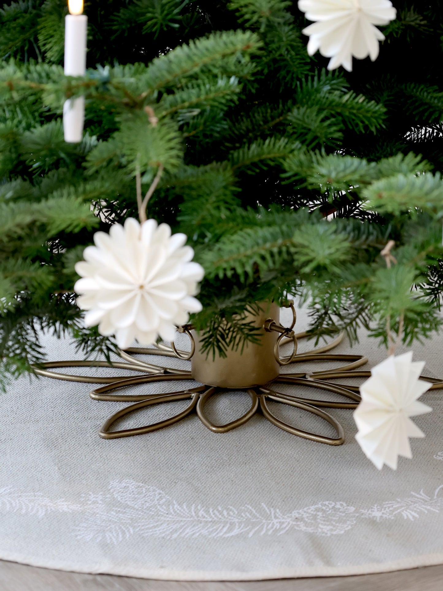 Weihnachtsbaumteppich