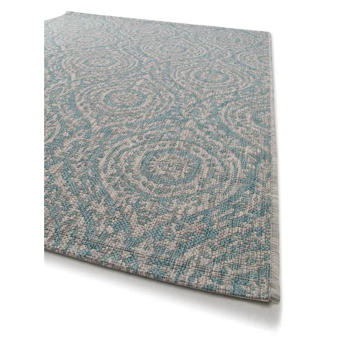 Teppich Cleo Beige/Turquoise 140x200 cm