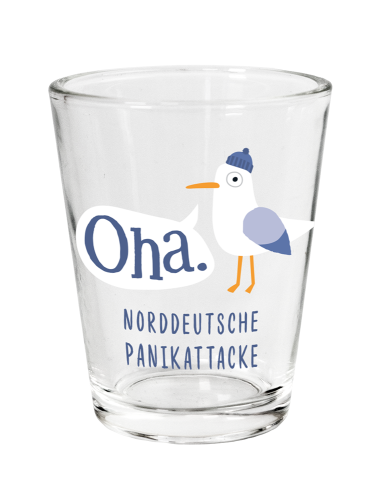 Schnapsglas. Oha