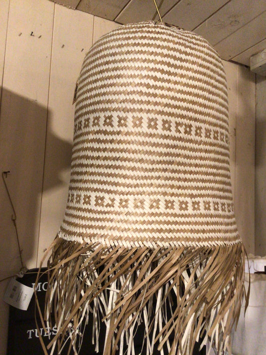 Lampenschirm aus Seegras