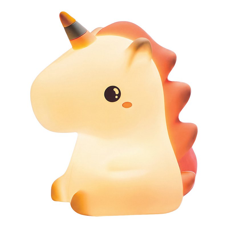 Nachtlicht Einhorn aus Kunststoff