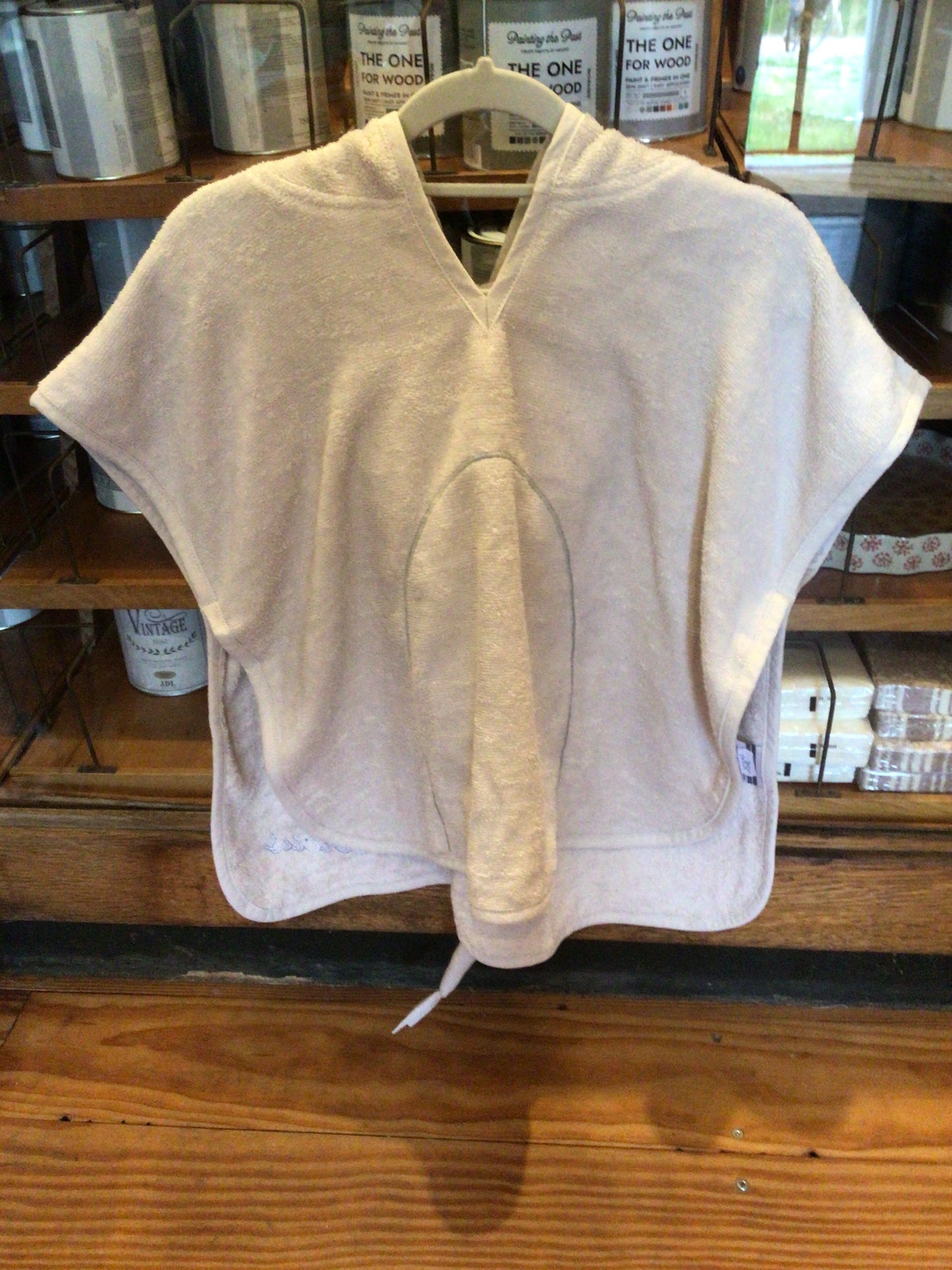 Organic Towel Poncho - Elephant