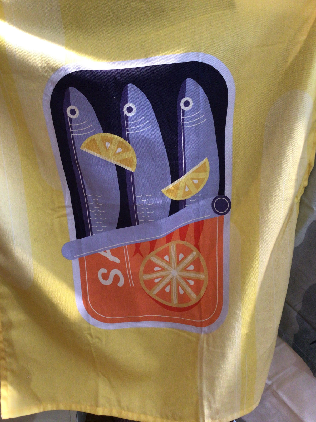 Geschirrhandtuch Sardines for dinner