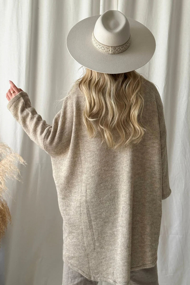 Strickpullover Blaire natur