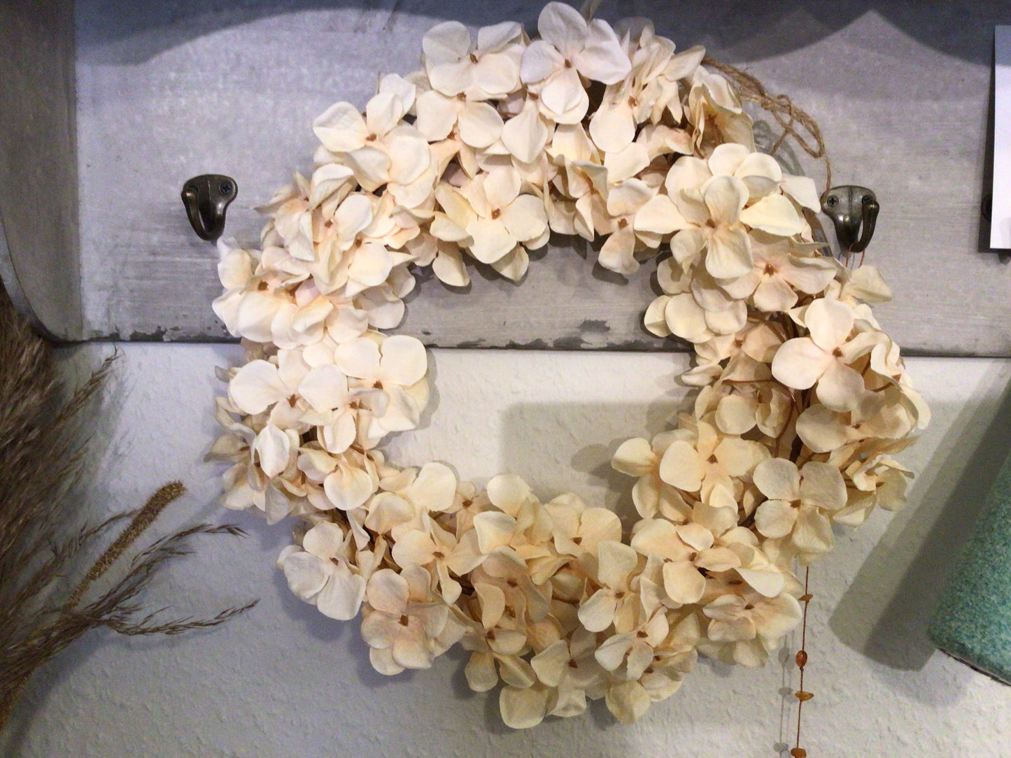 Kranz Hortensie Creme