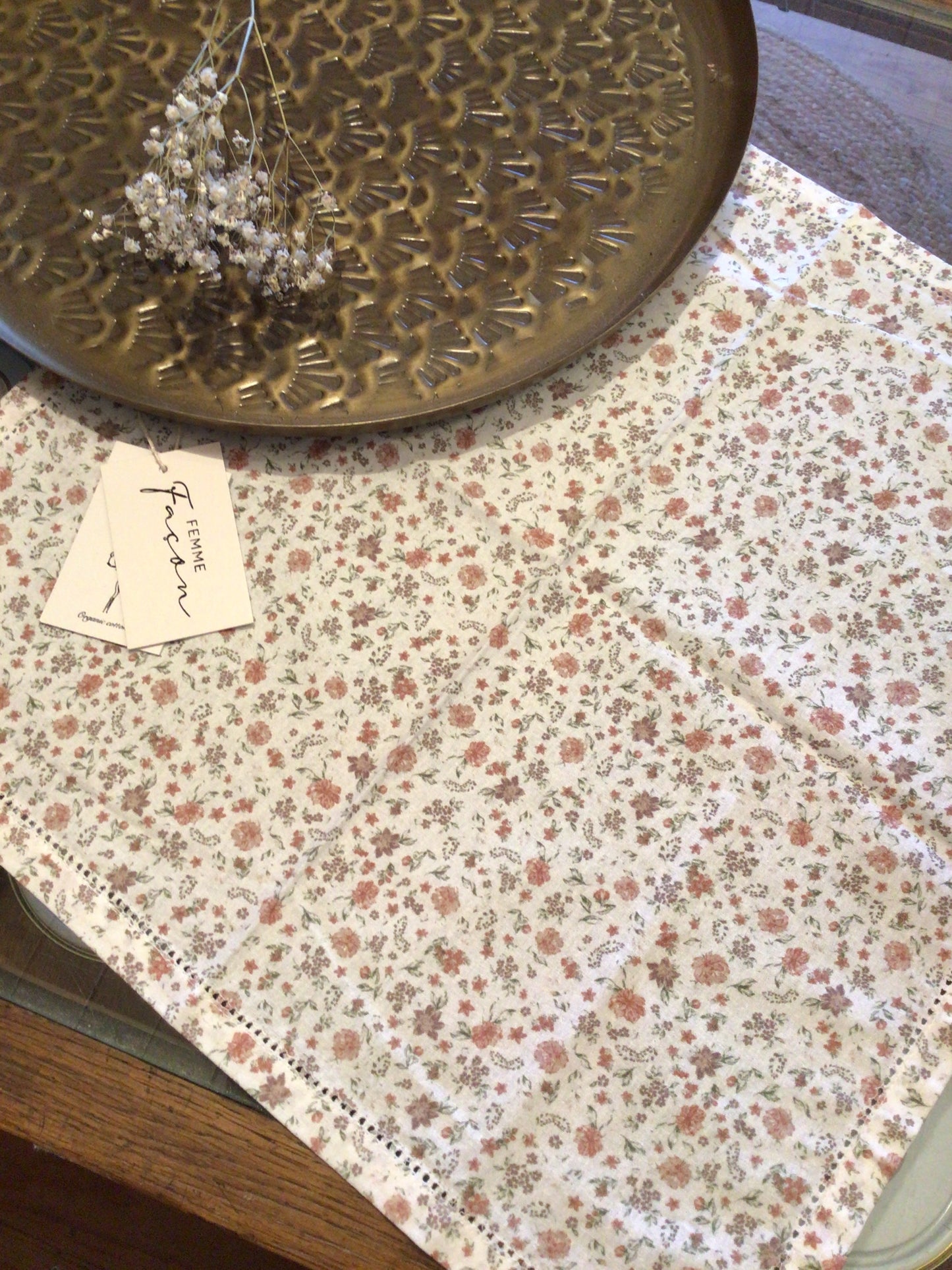 Serviette aus Baumwolle / kleine Tischdecke