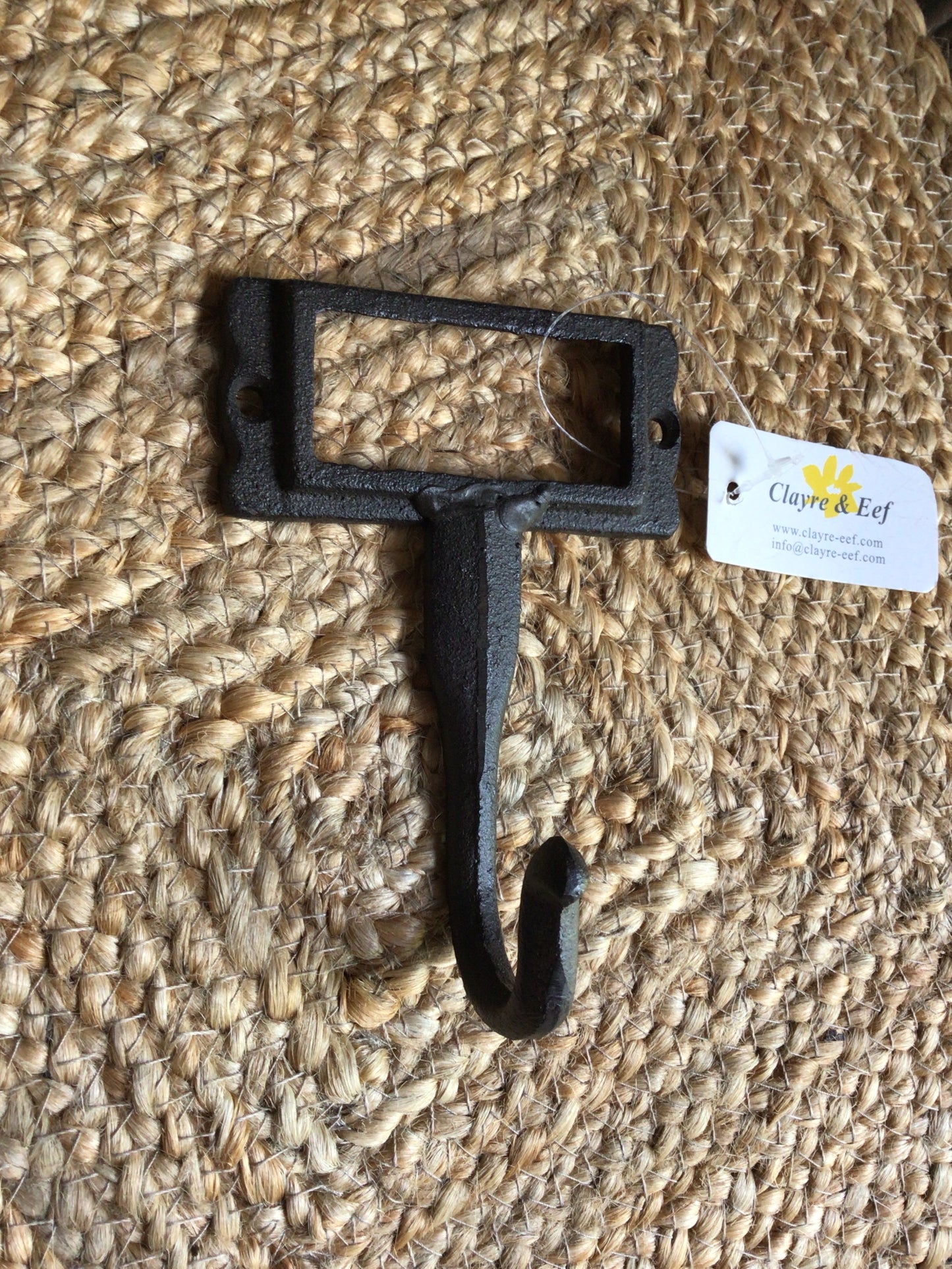 Haken mit Beschriftungsmöglichkeit