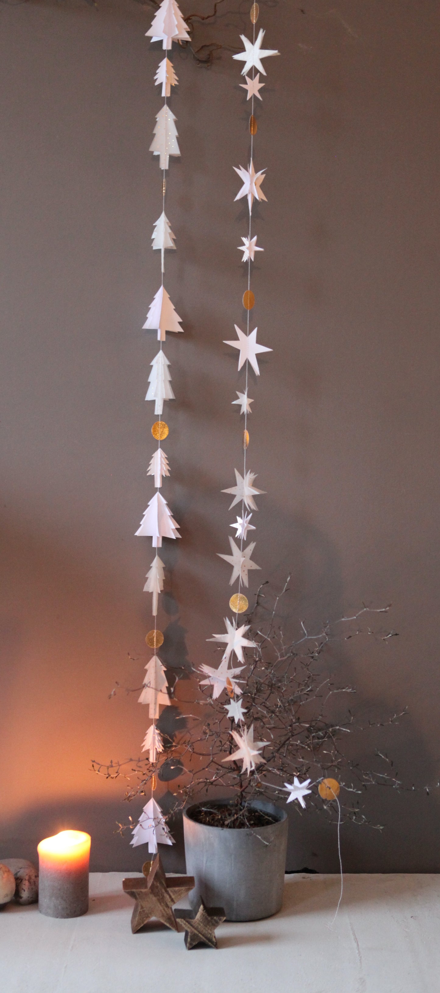 Winterkette "Bäume"