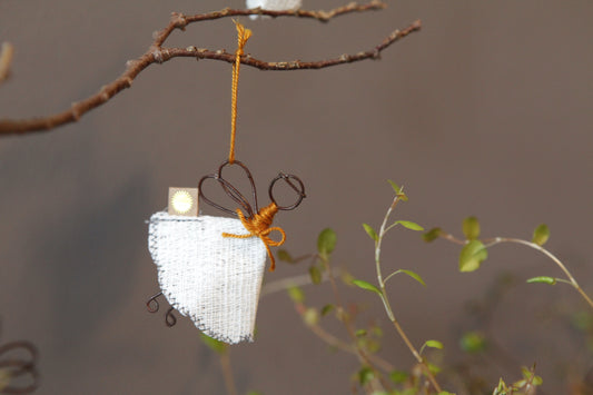 Mini Engelchen. Goldene Sonne