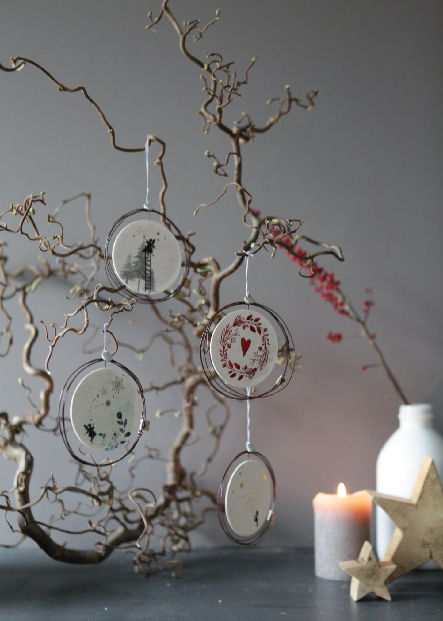 Winterzauberornamente "Sterntaler"