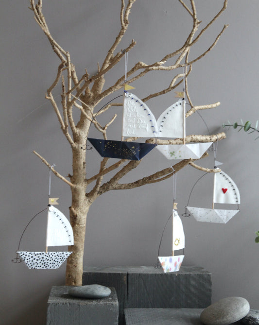 Traumsegelboote. Fisch