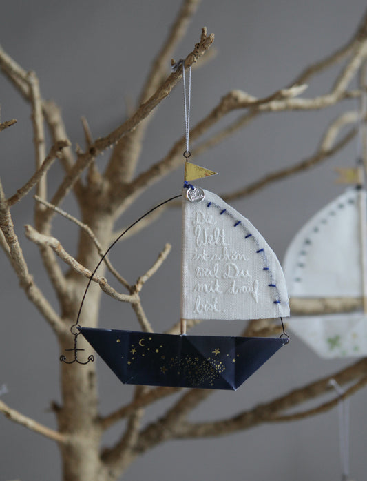 Traumsegelboote. Die Welt ist schön...