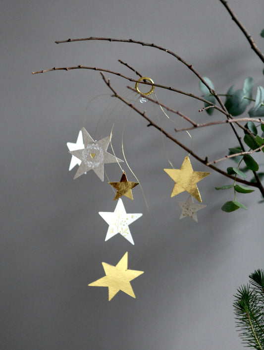 Kleiner Sternenregen. Schneeflöckchen