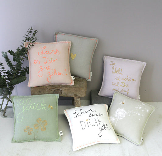 Mini Kissen. Pusteblume