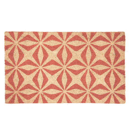 Fußmatte "rotes Muster"