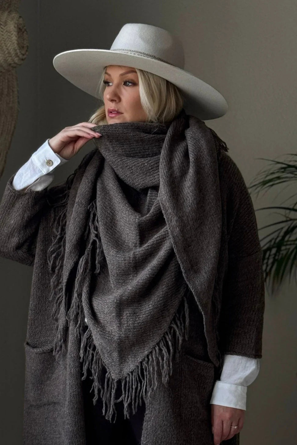 Schal Nolan taupe