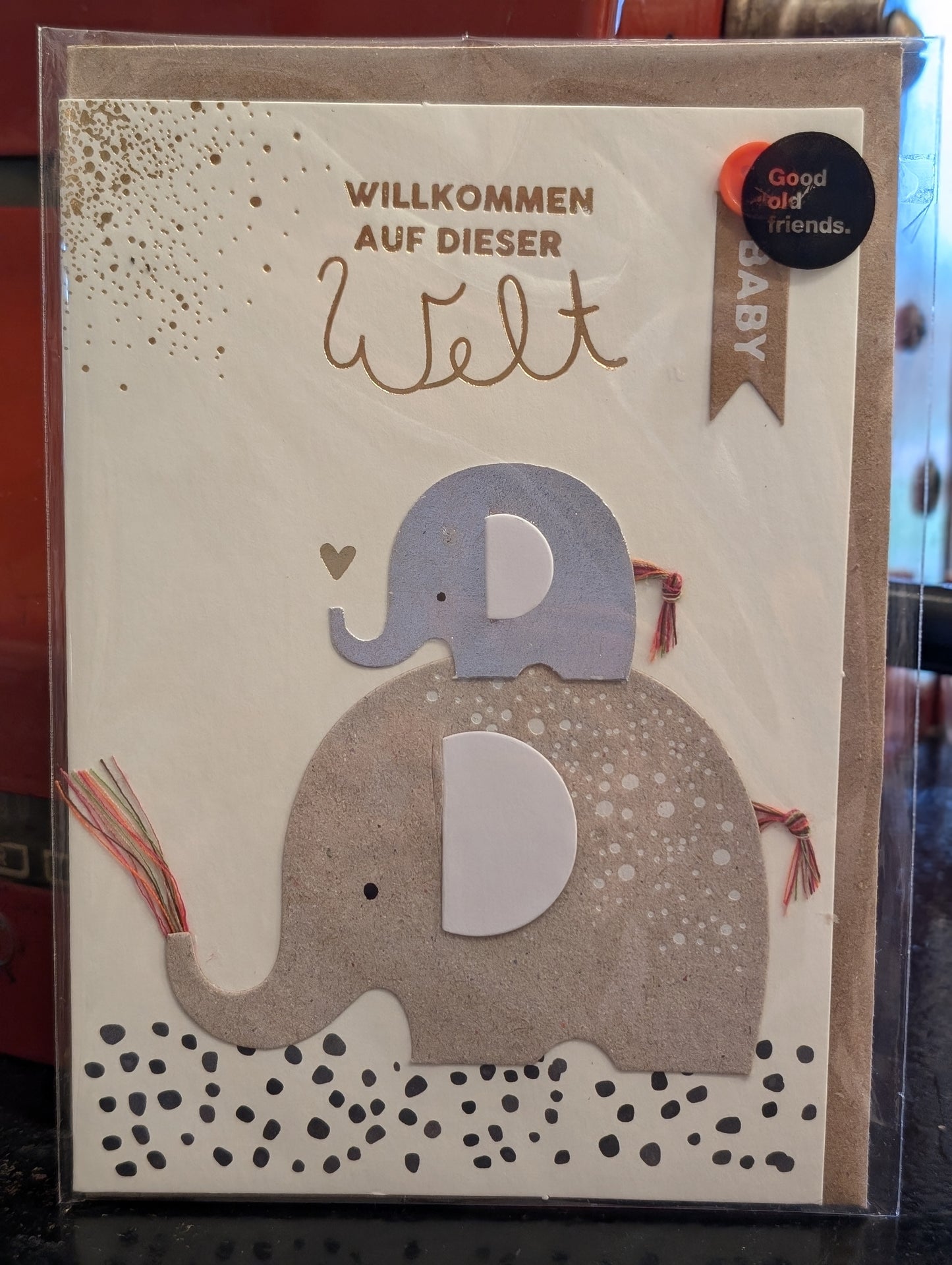 Kleine Wunder Karte "Elefanten"