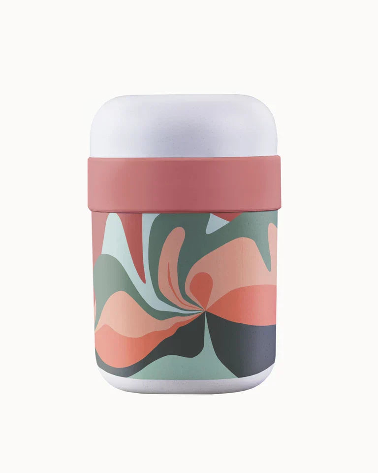 Lunchpot aus PLA Psychedelic