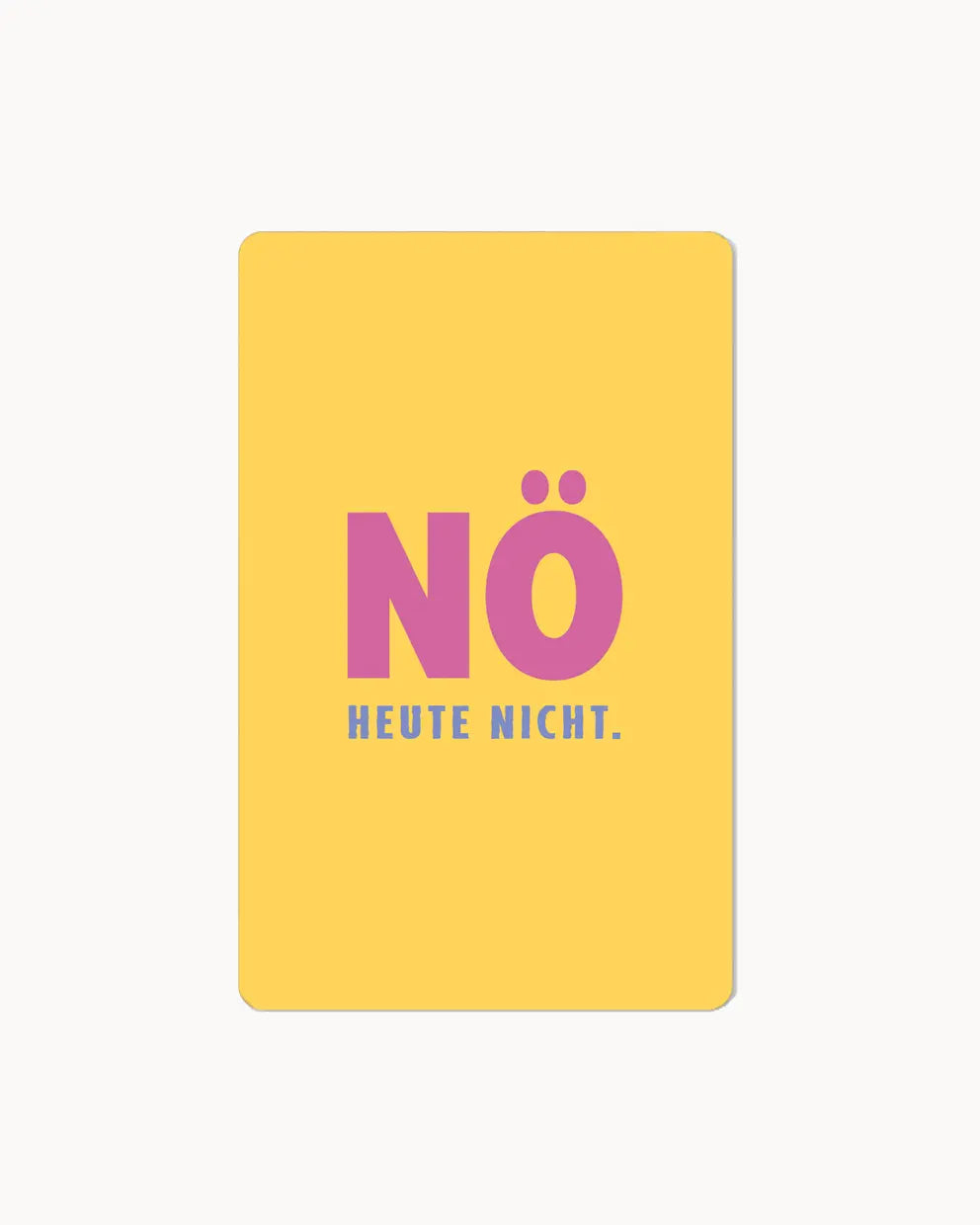 Lunacard Postkarte *Nö