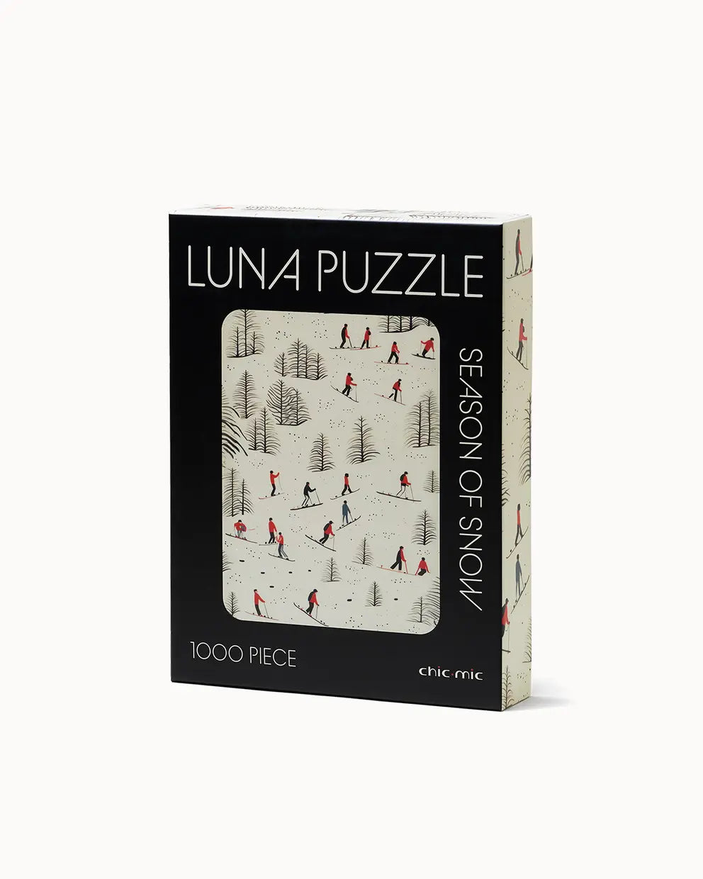 Luna Puzzle. Season of snow