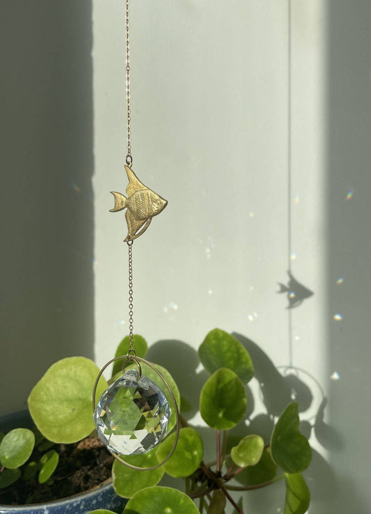 Suncatcher Fisch / Lichtfänger / Fensterkristall / Prisma