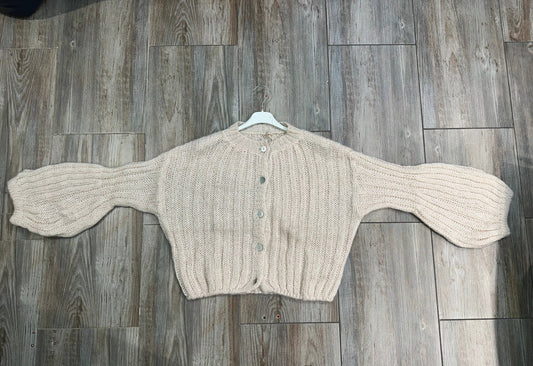 Strickjacke REF. 31957: Ecru