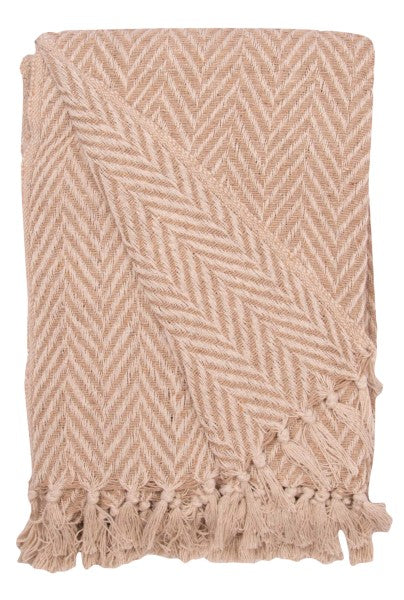 Decke Henri beige