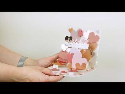 "Herzlichen Glückwunsch" Pretty PopUp Cards